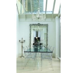 Eclectic-dining-room using glass lucite.jpg